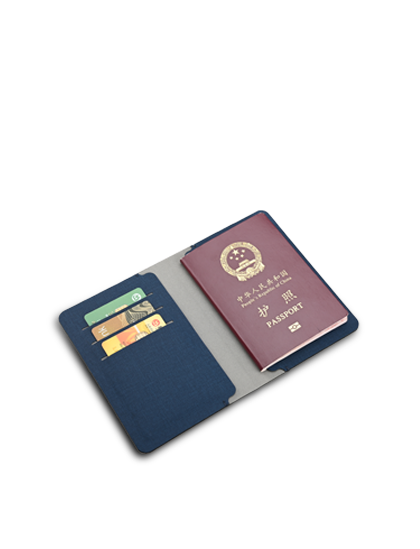 Rfid Passport Holder — Secure Travel Companion in RCS PU Material