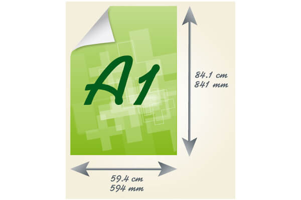10 Sheets A1, 4 Color Printing 1 side