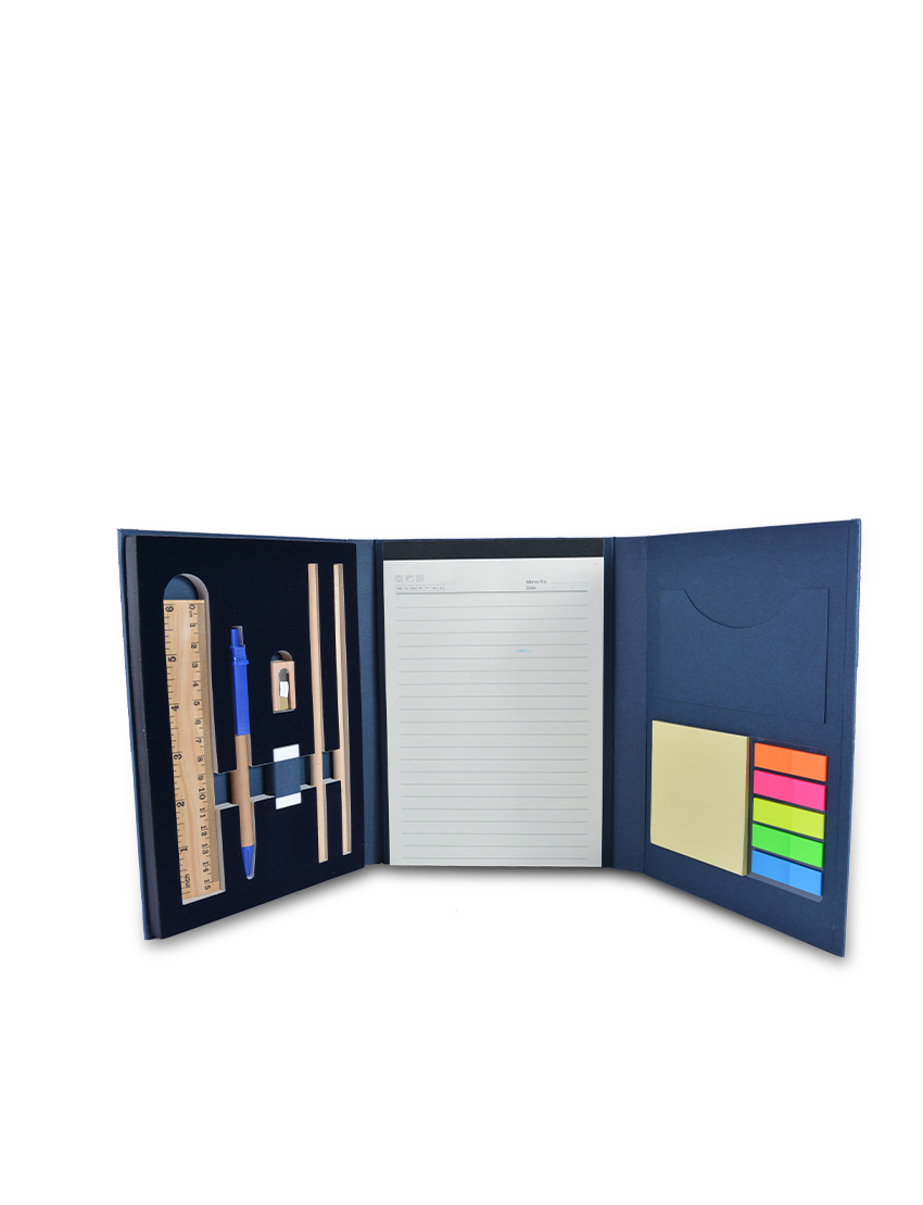 Tri-Fold Stationery Set — All-in-One Stationery Organizer