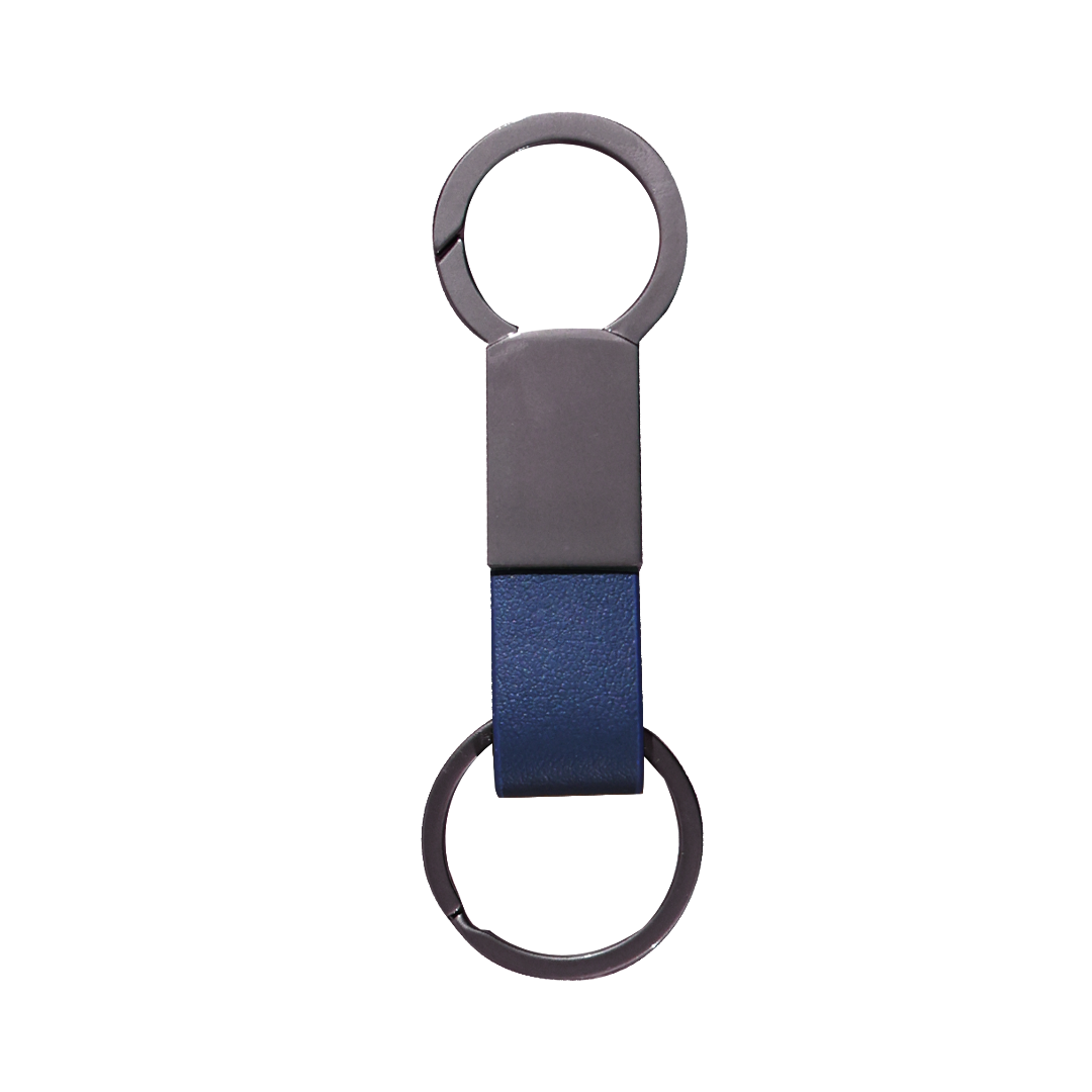 Key Keeper — Elegant PU Leather & Metal Durable Keychain
