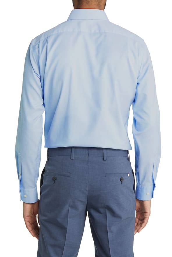 Oxford - Santhome Men's Business Wrinkle-Free Formal Shirt