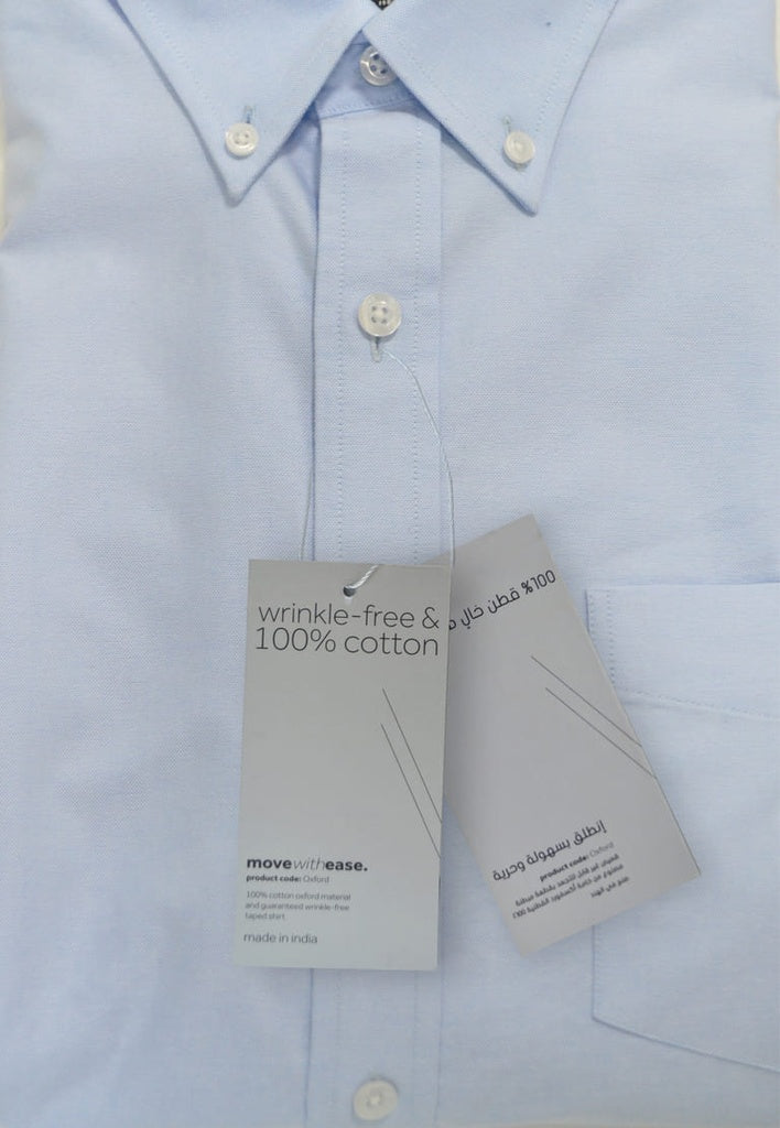 Oxford - Santhome Men's Business Wrinkle-Free Formal Shirt