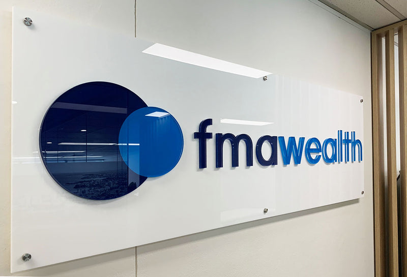 Acrylic Reception Signage