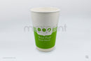 1000 Paper Cups Double Wall 16 oz