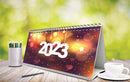 2000 New Year 2023 Table Calendar - Customized Calendar