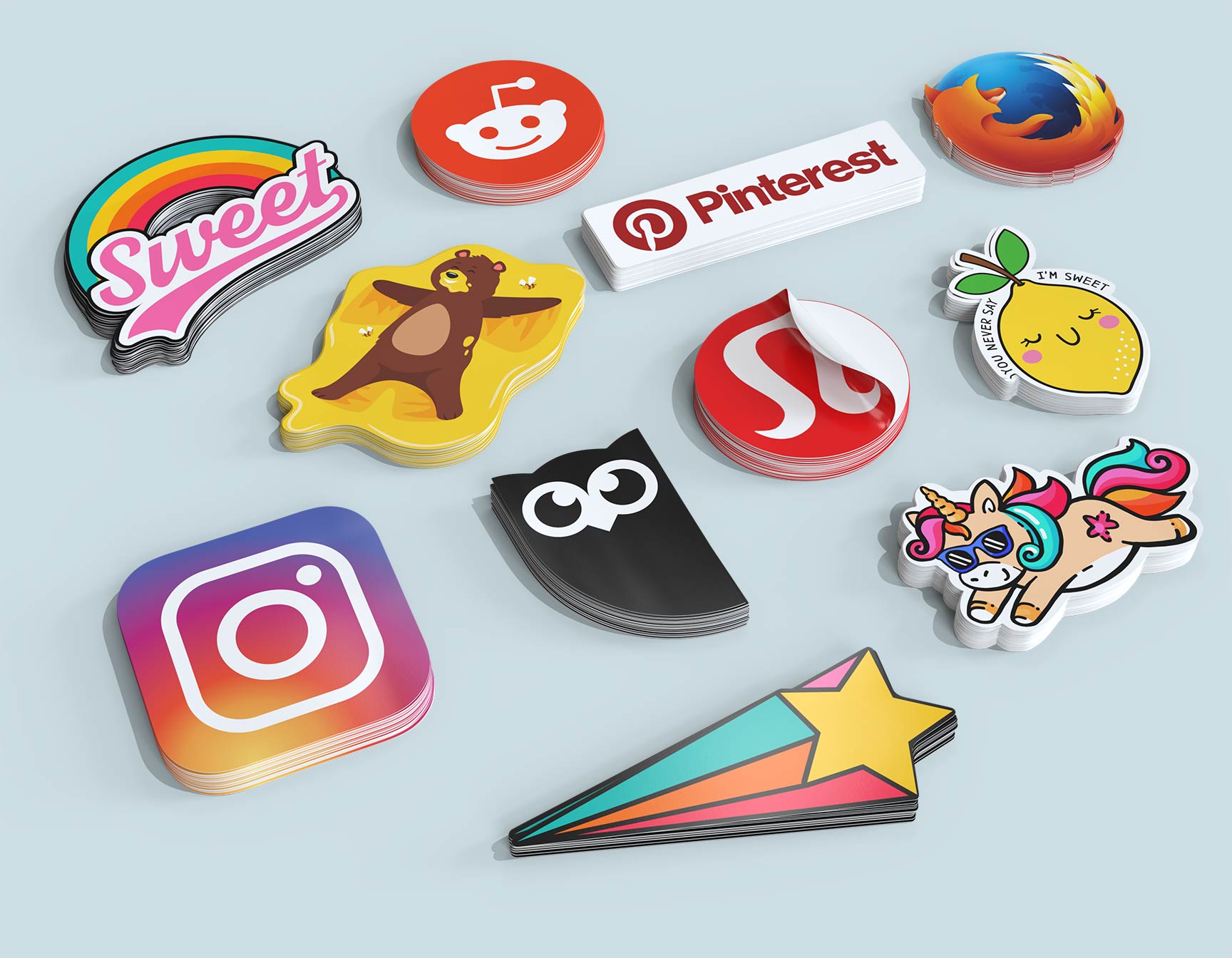 Die Cut Stickers