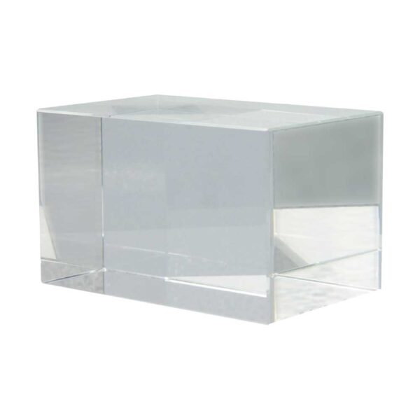 50 3D Rectangular Crystal Cube