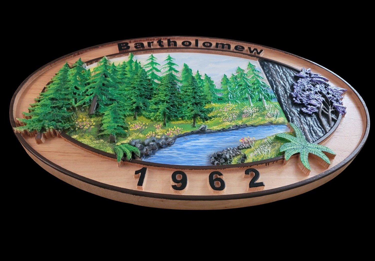 3D Wooden Signage
