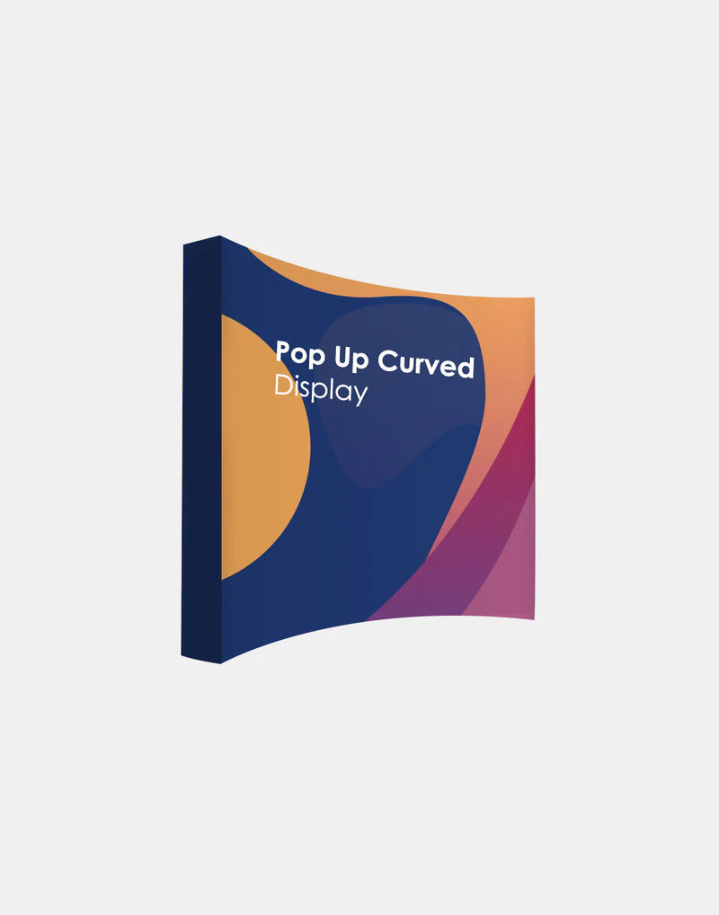 Fabric Pop up (Curved)