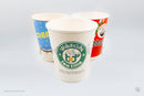 5000 Paper Cups Double Wall 8 oz