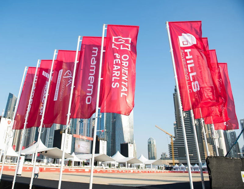 L Shape Flags