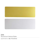 3000 Aluminum Name Plates