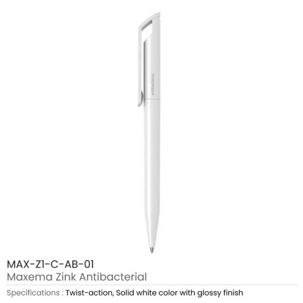 1000 Antibacterial Pens Maxema Zink