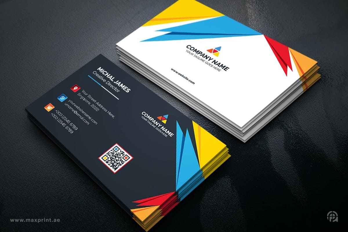 1000  Business Cards, Matt  Laminated, 350 gsm