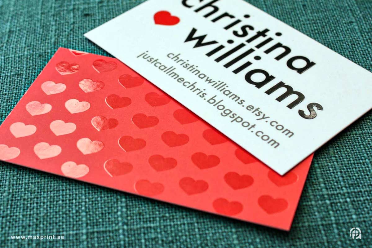 500 Business Cards, Matt Lamination, Spot UV