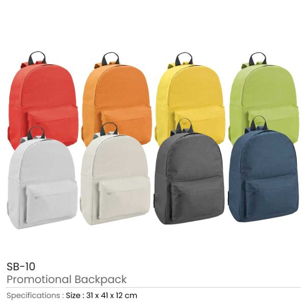 40 Promotional Backpacks