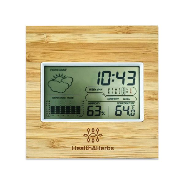 50 Bamboo Digital Clocks