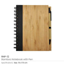 50 Bamboo Notebook with Pen