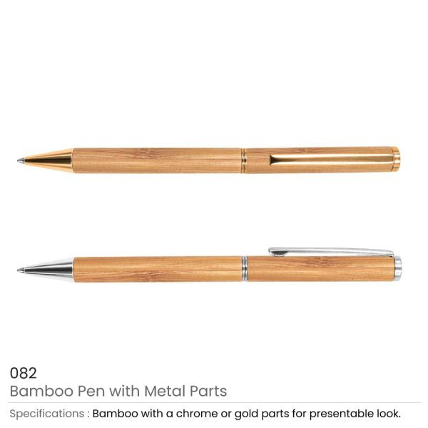 50 Promotional Bamboo Pens