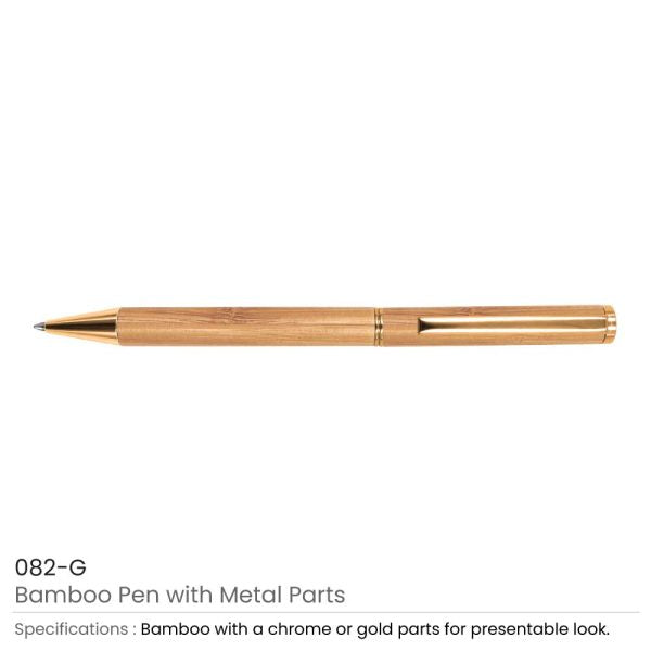 50 Promotional Bamboo Pens