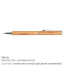 500 Promotional Bamboo Pens