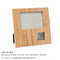 60 Bamboo Photo Frame with Digital Clock