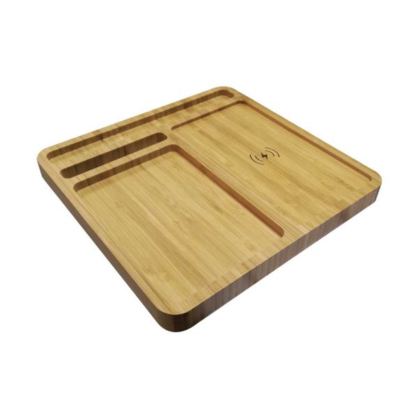 50 Bamboo Wireless Charger Docking Station