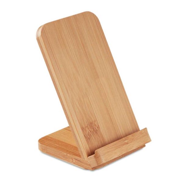 50 Eco-Friendly Bamboo 10W Wireless Charger Stand