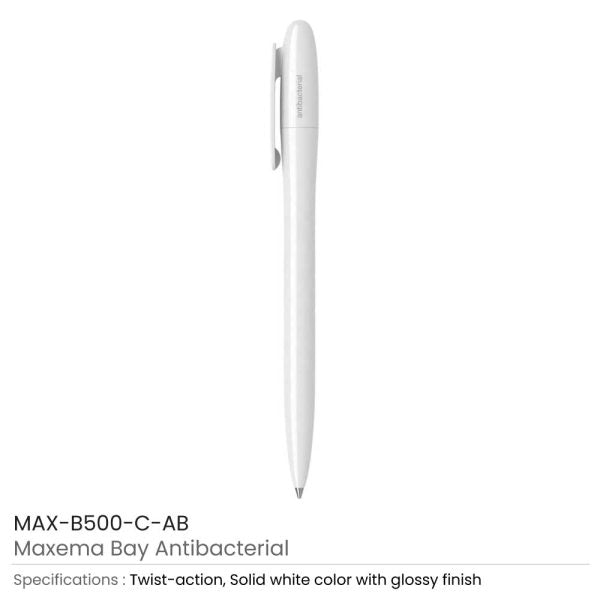 50 Antibacterial Pens Maxema Bay