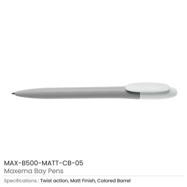 50 Maxema Bay Pens Colored Barrel