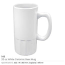 24 Promotional Mugs with logo