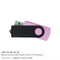 500 Black Swivel USB Flash Drives