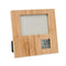 60 Bamboo Photo Frame with Digital Clock