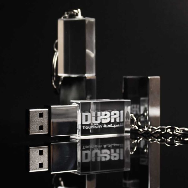 50 Crystal USB Flash Drives 64GB