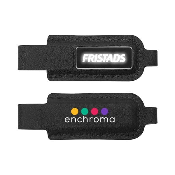 500 Light-Up Logo Leather USB 32GB