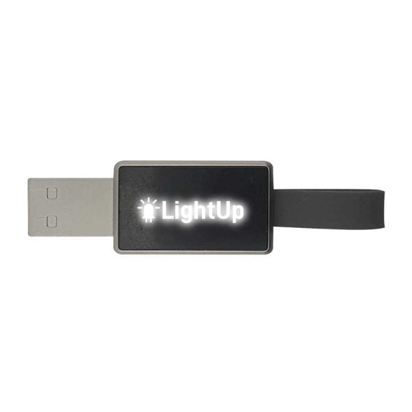 400 Light-Up Logo USB with Strap