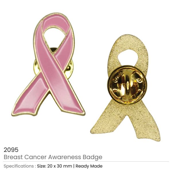 50 Breast Cancer Awareness Badges