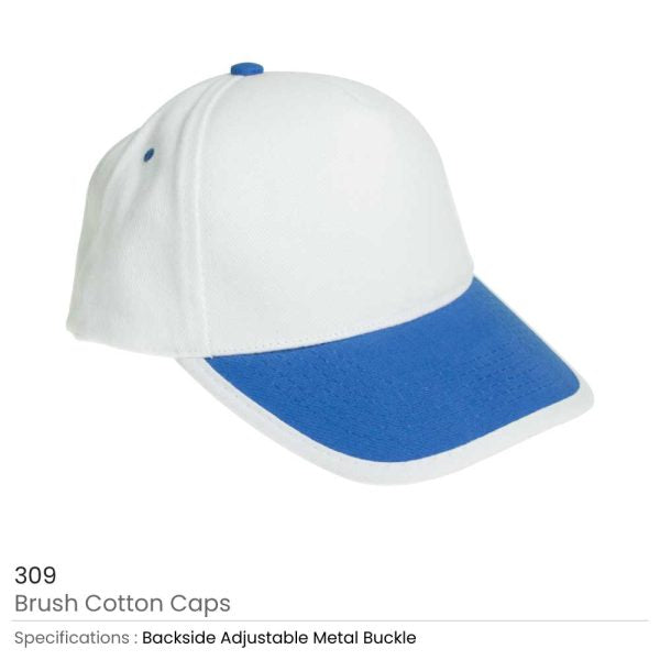 50 Brushed Cotton Caps
