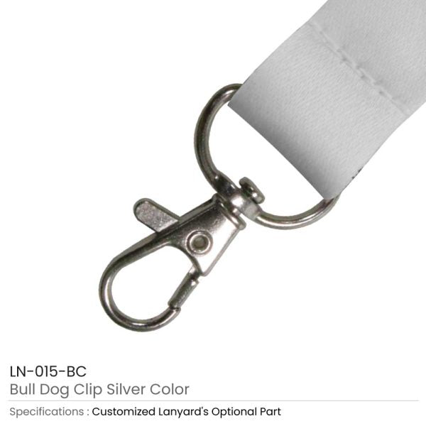 4000 Bulldog Clip Silver