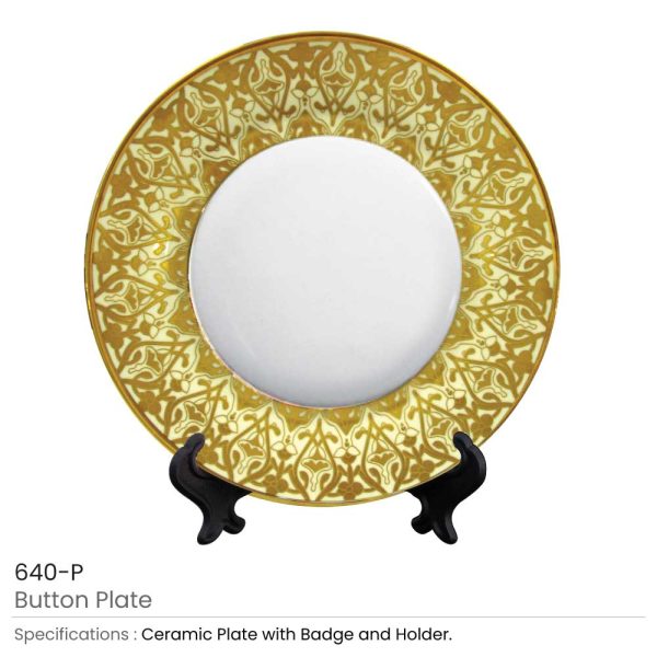24 Button Plate
