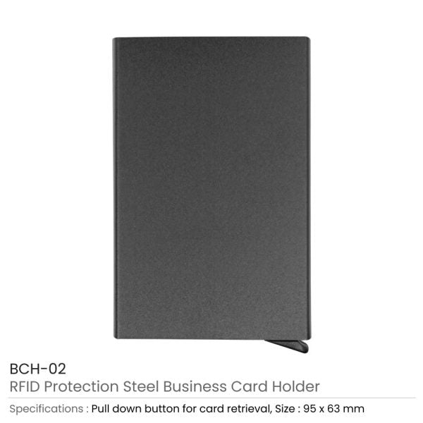 50 Card Holders with RFID Protection