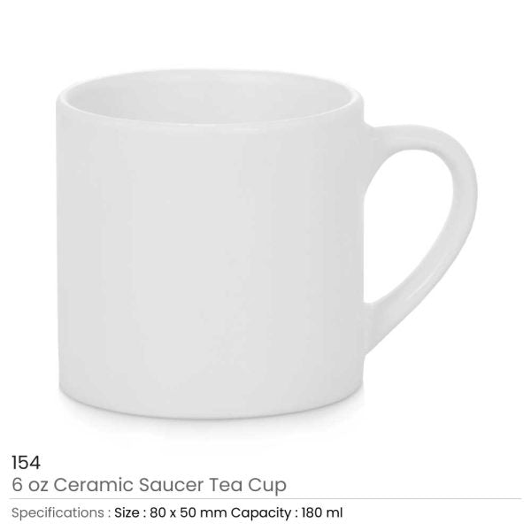 48 Ceramic Teacups