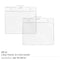 1500 Clear Plastic ID Card Holder