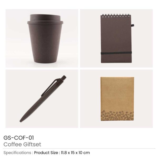 50 Coffee Gift Sets (Cup + Notepad)