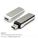 140 Color Changing Logo USB 8GB
