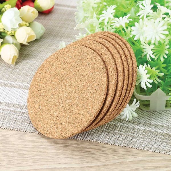 50 Cork Tea Coasters