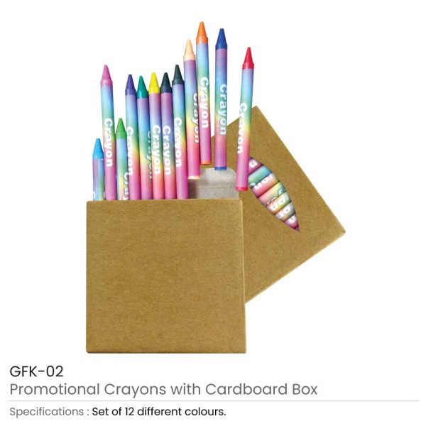 50 Children Gifts Crayons