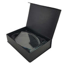 10 Crystal Awards with Engraved Leaf Design