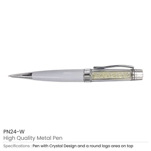 50 Crystal Metal Pens