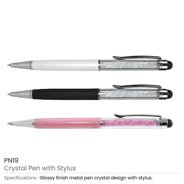1000 Crystal Pens with Stylus